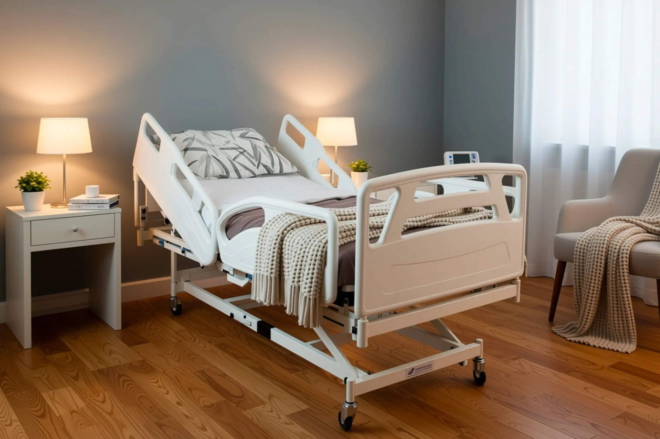 Aluguel Cama Elétrica Hospitalar DSM011LUXO